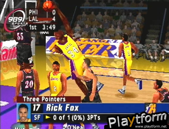 NBA ShootOut 2002 (PlayStation)