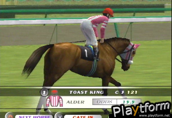 Gallop Racer 2001 (PlayStation 2)