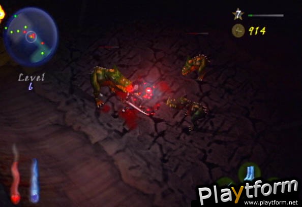 Dark Angel:  Vampire Apocalypse (PlayStation 2)