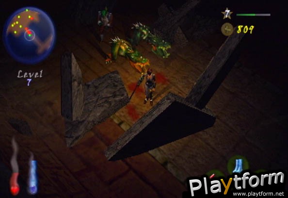 Dark Angel:  Vampire Apocalypse (PlayStation 2)