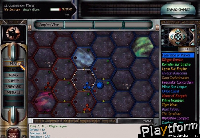 Star Trek Starfleet Command: Orion Pirates (PC)