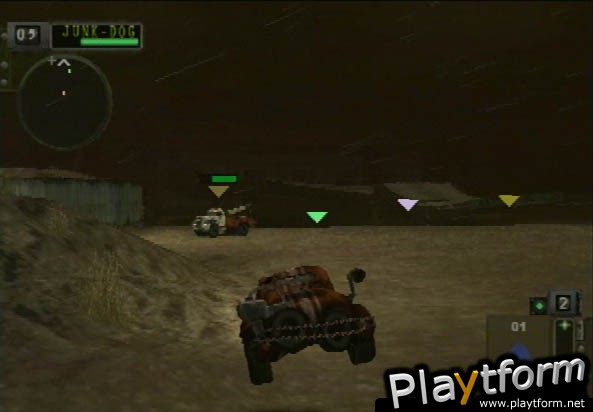 Twisted Metal: Black (PlayStation 2)