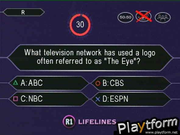 Who Wants to Be a Millionaire 3rd Edition (PlayStation)