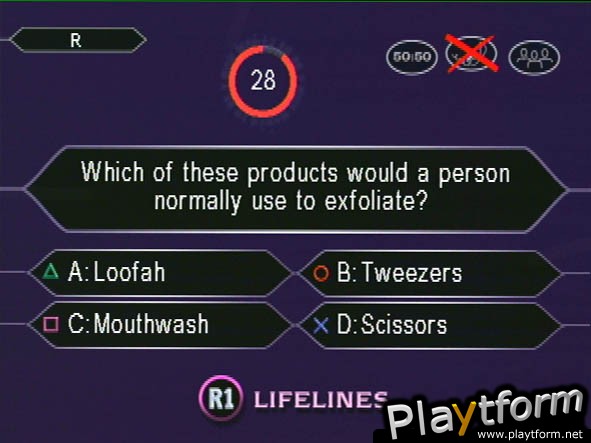Who Wants to Be a Millionaire 3rd Edition (PlayStation)