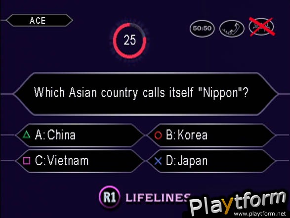 Who Wants to Be a Millionaire 3rd Edition (PlayStation)