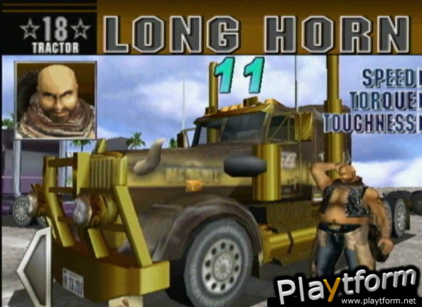 18 Wheeler: American Pro Trucker (Dreamcast)
