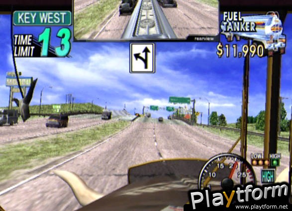 18 Wheeler: American Pro Trucker (Dreamcast)