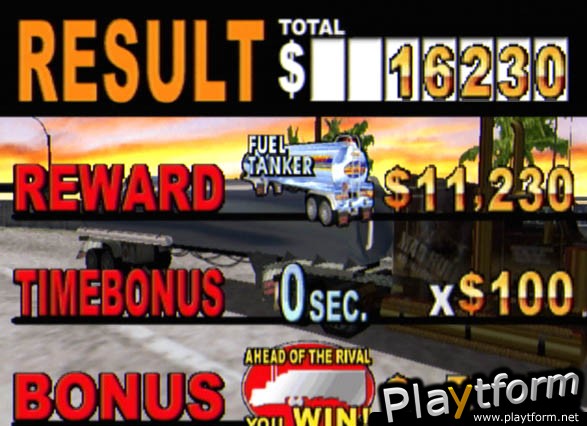 18 Wheeler: American Pro Trucker (Dreamcast)