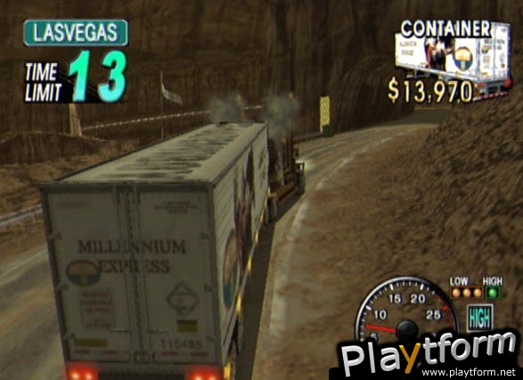 18 Wheeler: American Pro Trucker (Dreamcast)