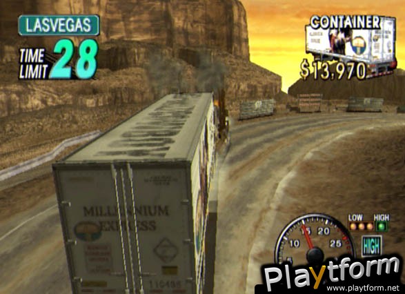 18 Wheeler: American Pro Trucker (Dreamcast)