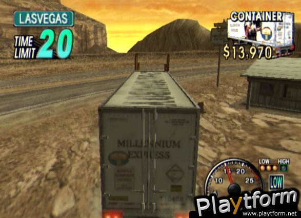 18 Wheeler: American Pro Trucker (Dreamcast)