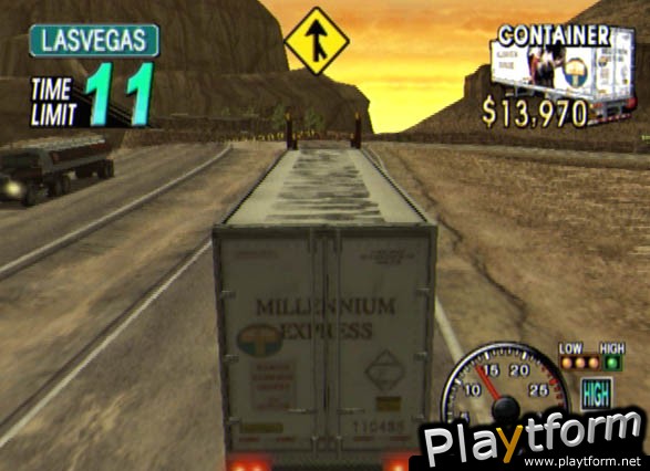 18 Wheeler: American Pro Trucker (Dreamcast)