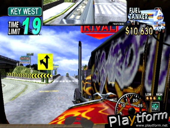 18 Wheeler: American Pro Trucker (Dreamcast)