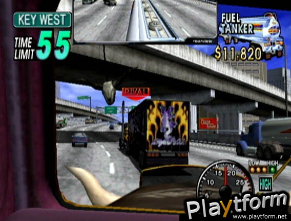 18 Wheeler: American Pro Trucker (Dreamcast)