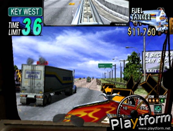 18 Wheeler: American Pro Trucker (Dreamcast)