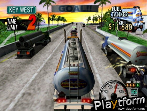 18 Wheeler: American Pro Trucker (Dreamcast)