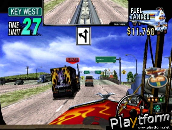 18 Wheeler: American Pro Trucker (Dreamcast)