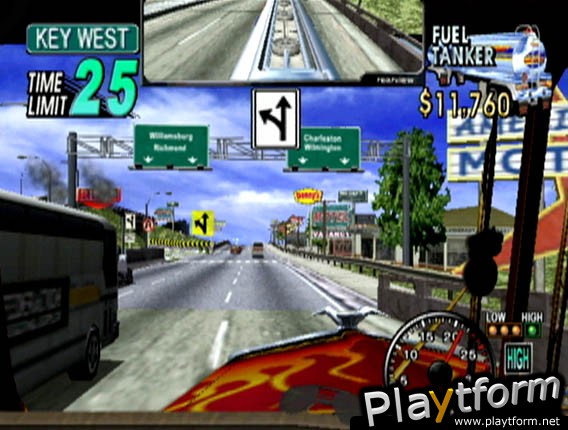 18 Wheeler: American Pro Trucker (Dreamcast)