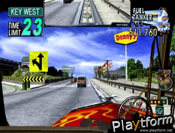 18 Wheeler: American Pro Trucker (Dreamcast)