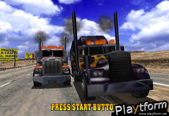 18 Wheeler: American Pro Trucker (Dreamcast)