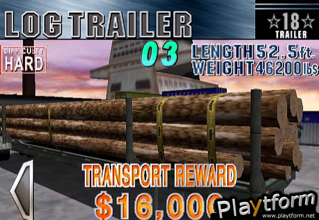 18 Wheeler: American Pro Trucker (Dreamcast)