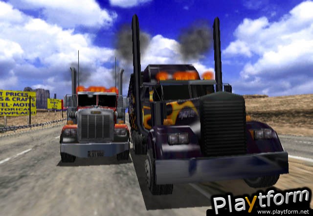 18 Wheeler: American Pro Trucker (Dreamcast)