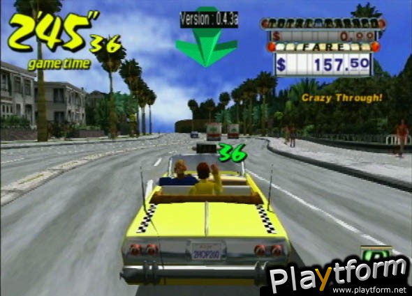 Crazy Taxi (PlayStation 2)