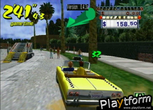 Crazy Taxi (PlayStation 2)