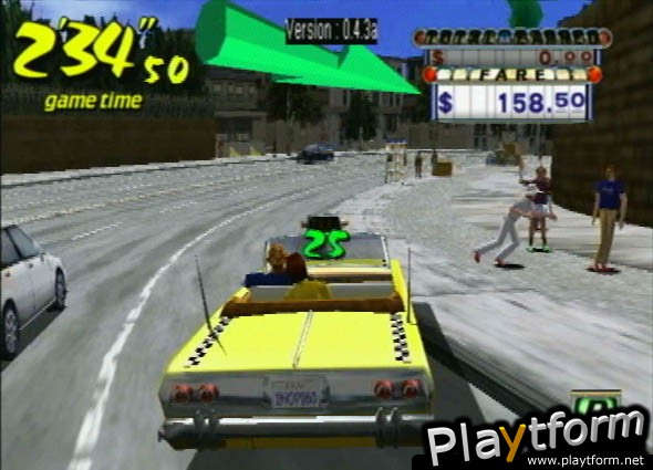 Crazy Taxi (PlayStation 2)