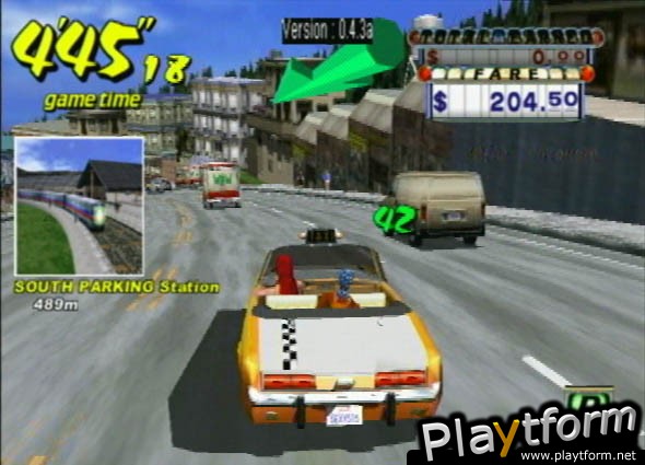 Crazy Taxi (PlayStation 2)