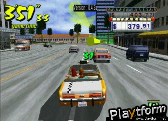 Crazy Taxi (PlayStation 2)