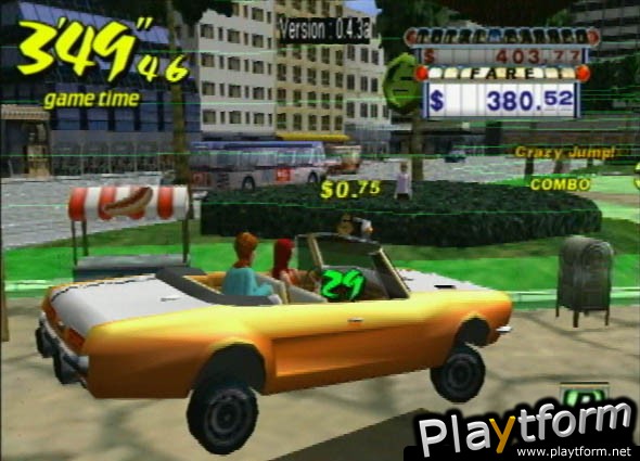 Crazy Taxi (PlayStation 2)