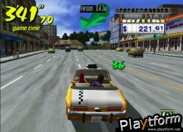 Crazy Taxi (PlayStation 2)