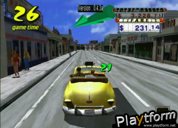 Crazy Taxi (PlayStation 2)