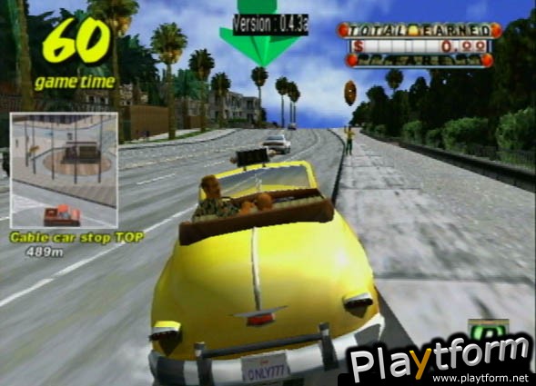 Crazy Taxi (PlayStation 2)