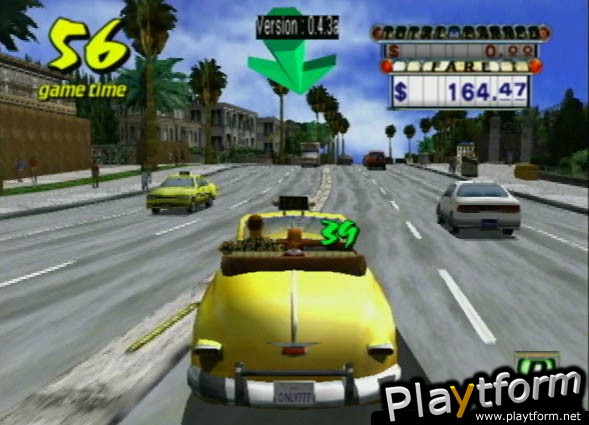 Crazy Taxi (PlayStation 2)