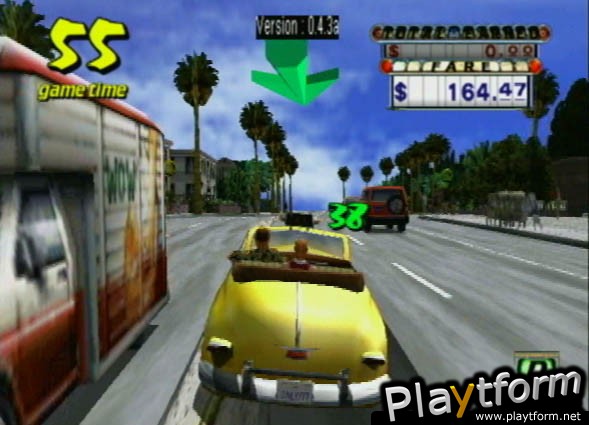 Crazy Taxi (PlayStation 2)