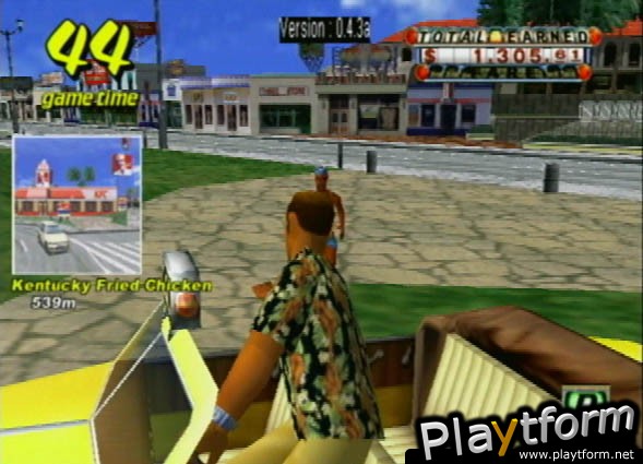 Crazy Taxi (PlayStation 2)