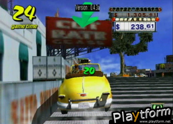 Crazy Taxi (PlayStation 2)