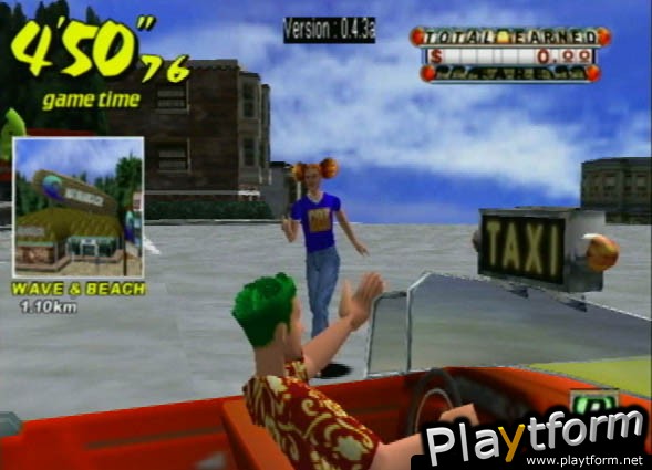 Crazy Taxi (PlayStation 2)