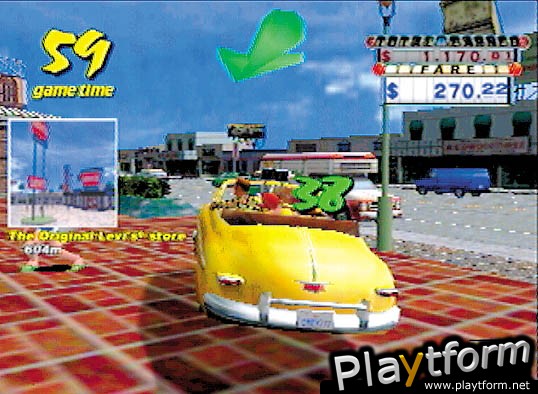 Crazy Taxi (PlayStation 2)