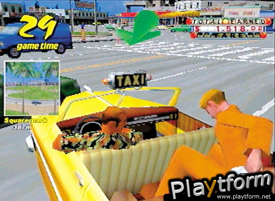 Crazy Taxi (PlayStation 2)