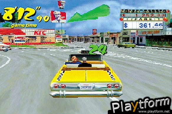 Crazy Taxi (PlayStation 2)