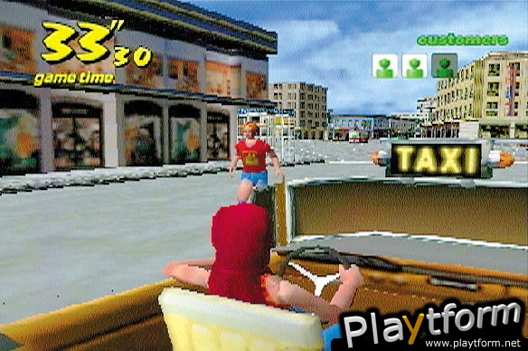 Crazy Taxi (PlayStation 2)