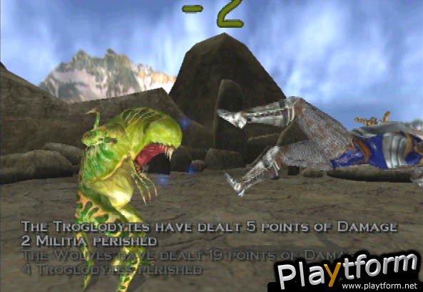 Heroes of Might and Magic: Quest for the Dragon Bone Staff (PlayStation 2)