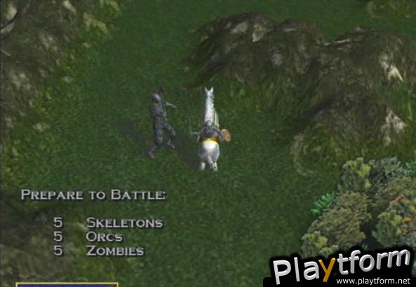 Heroes of Might and Magic: Quest for the Dragon Bone Staff (PlayStation 2)