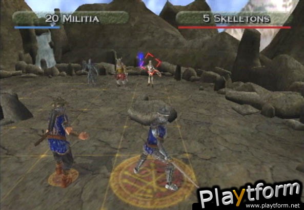 Heroes of Might and Magic: Quest for the Dragon Bone Staff (PlayStation 2)