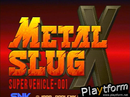 Metal Slug X (PlayStation)