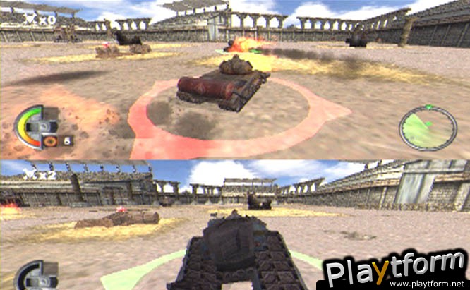 World Destruction League: Thunder Tanks (PlayStation 2)