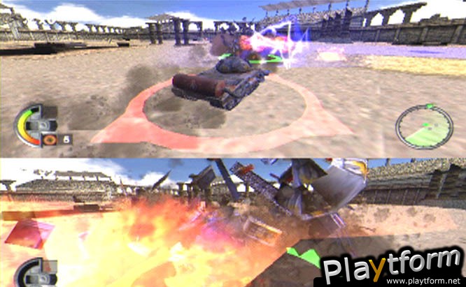 World Destruction League: Thunder Tanks (PlayStation 2)